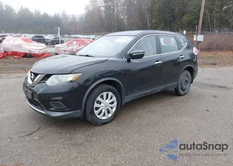2015 Nissan Rogue S from USA, damaged, VIN KNMAT2MV8FP562158